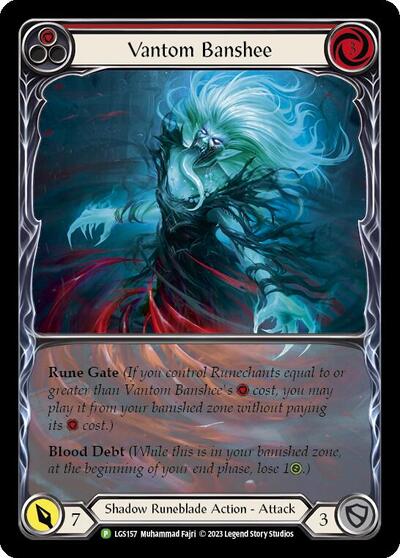 Vantom Banshee (Red) (Extended Art) - LGS157