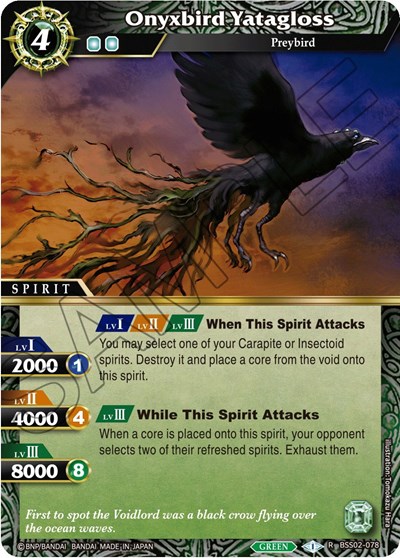 Onyxbird Yatagloss