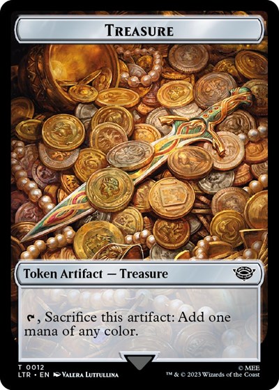 Treasure // Food (0009) Double-Sided Token