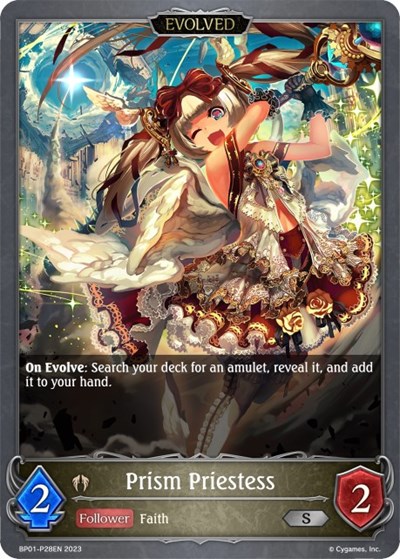 Prism Priestess - P28EN (Evolved) (Foil)