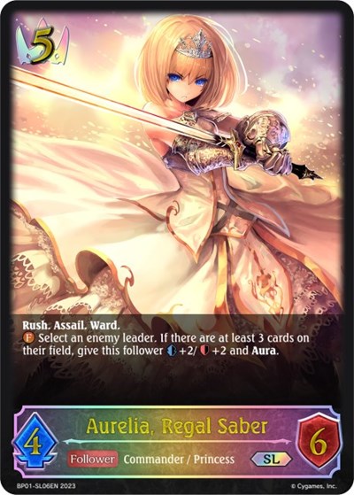 Aurelia, Regal Saber (SL)