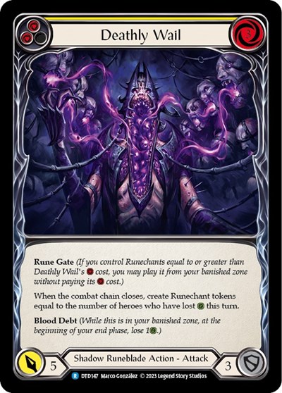 Deathly Wail (Yellow)