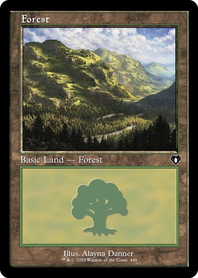 Forest (449) (Retro Frame)