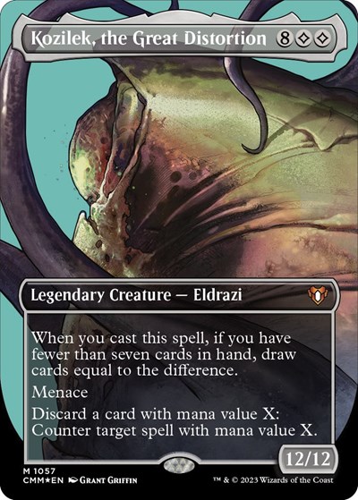 Kozilek, the Great Distortion (Textured Foil)