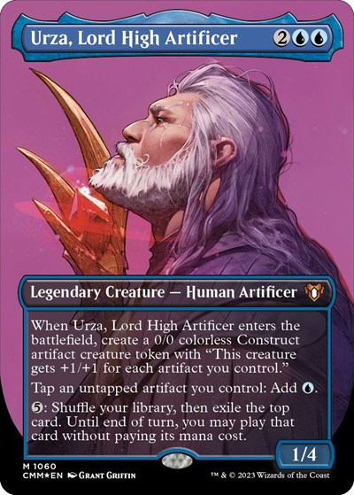 Urza, Lord High Artificer (Textured Foil)