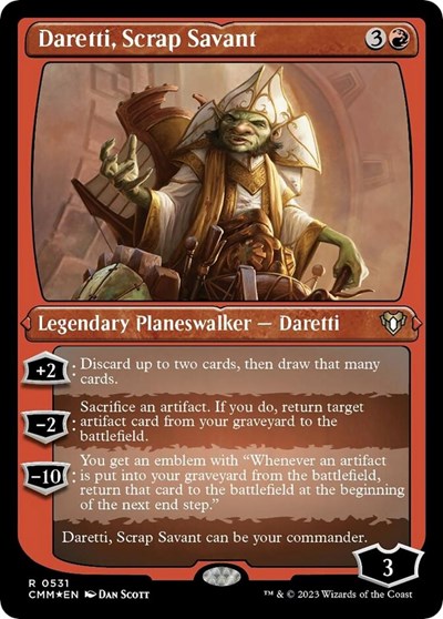Daretti, Scrap Savant (Foil Etched)