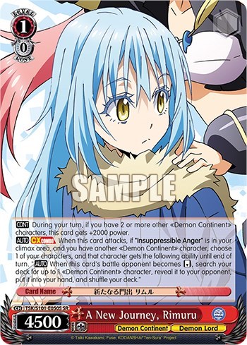 A New Journey, Rimuru (SR)