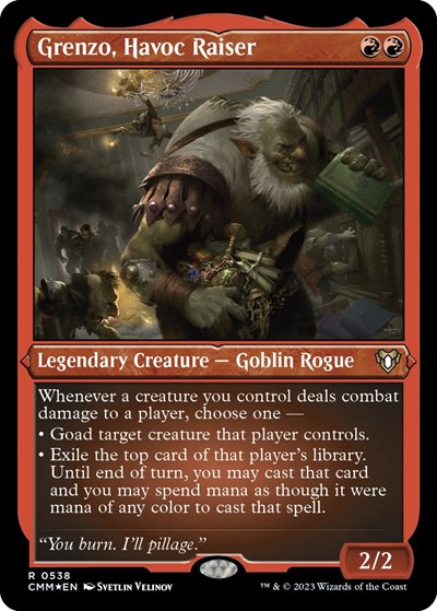 Grenzo, Havoc Raiser (Foil Etched)