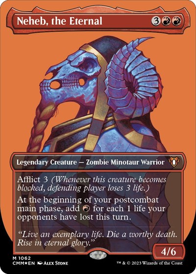 Neheb, the Eternal (Textured Foil)