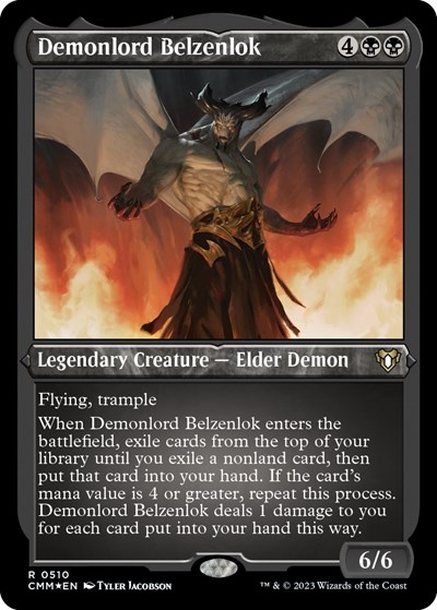 Demonlord Belzenlok (Foil Etched)
