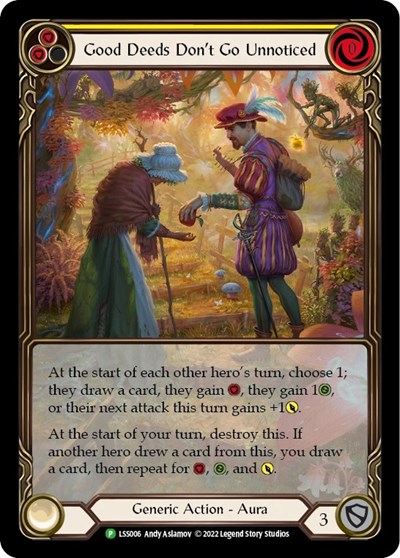 Good Deeds Don't Go Unnoticed - LSS006