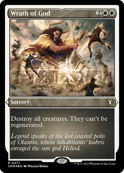 Wrath of God (Foil Etched)