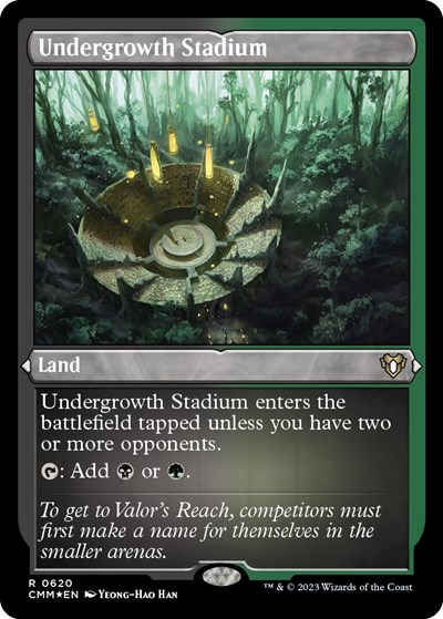 Undergrowth Stadium (Foil Etched)