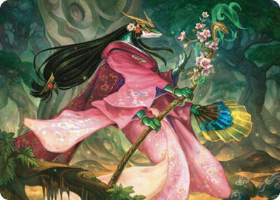 Sakiko, Mother of Summer Art Card