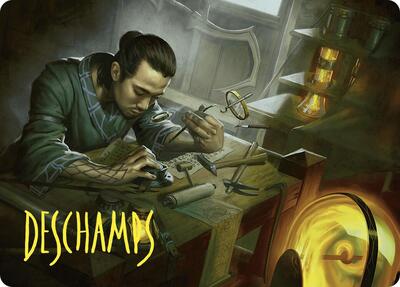 Renowned Weaponsmith Art Card (Gold-Stamped Signature)