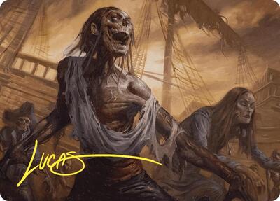 Rise from the Tides Art Card (Gold-Stamped Signature)