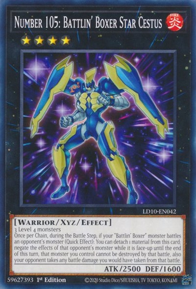 Number 105: Battlin' Boxer Star Cestus