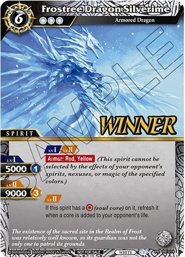 Frostree Dragon Silverime (Winner)