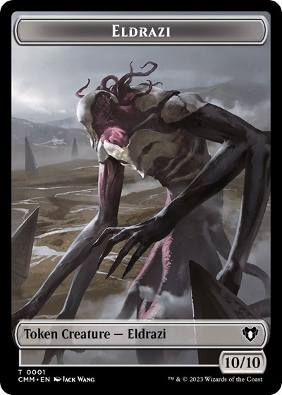 Eldrazi // Cat (0005) Double-Sided Token