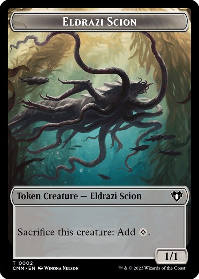 Eldrazi Scion // Dragon (0020) Double-Sided Token
