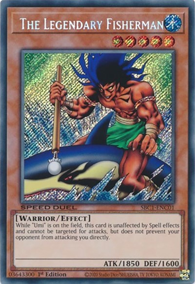 The Legendary Fisherman (Secret Rare)