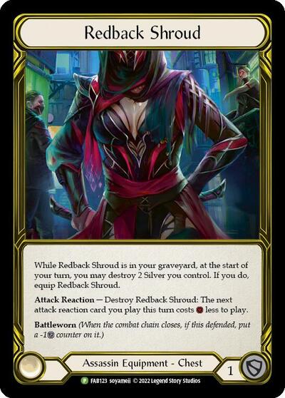 Redback Shroud (Golden) - FAB123