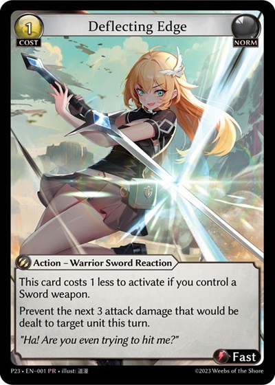 Deflecting Edge