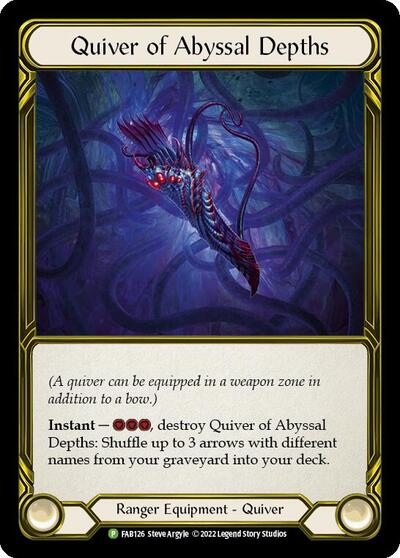 Quiver of Abyssal Depths (Golden) - FAB126