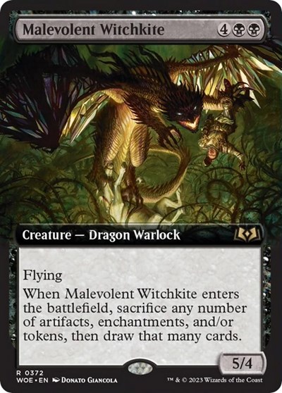 Malevolent Witchkite (Extended Art)