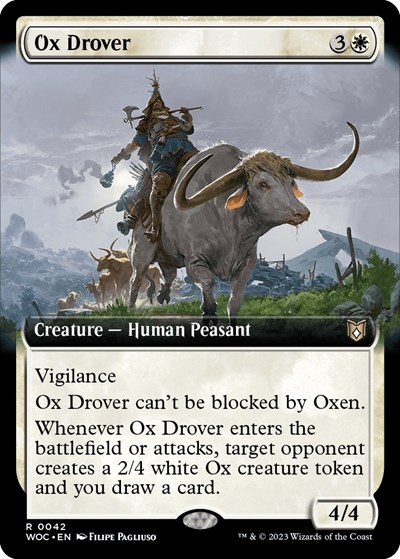 Ox Drover (Extended Art)