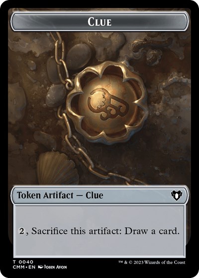 Clue // Cat (0005) Double-Sided Token