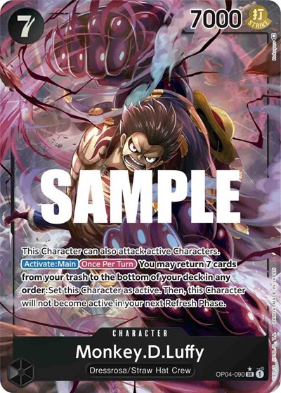 Monkey.D.Luffy (090) (Alternate Art)