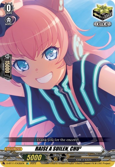 RAISE A SUILEN, CHU²