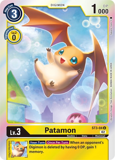 Patamon - ST3-04 (Resurgence Booster Reprint)