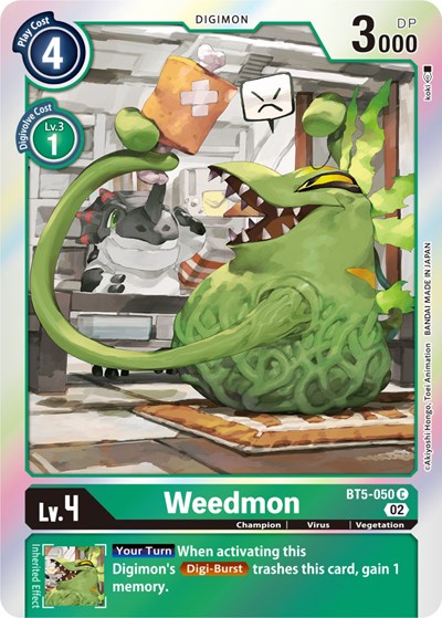 Weedmon (Resurgence Booster Reprint)