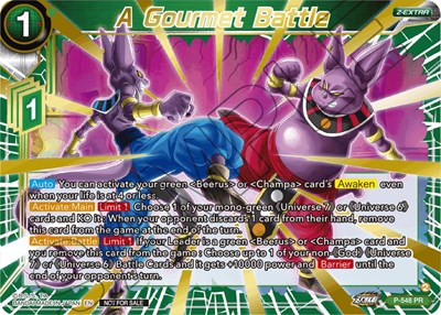 A Gourmet Battle (Championship Z Extra Card Pack 2023) (Gold-Stamped)
