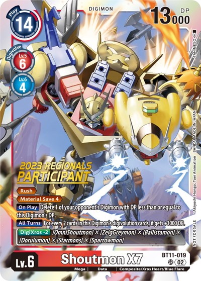 Shoutmon X7 (2023 Regionals Participant)