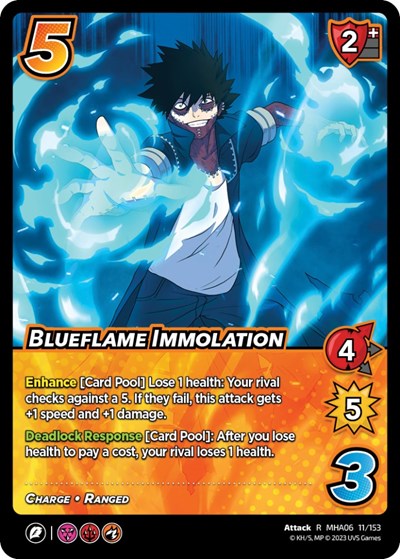 Blueflame Immolation