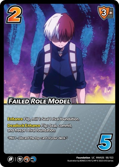 Failed Role Model
