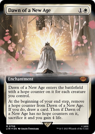 Dawn of a New Age (Extended Art) (Surge Foil)