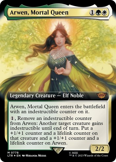 Arwen, Mortal Queen (Extended Art) (Surge Foil)