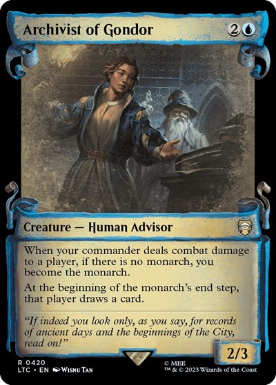 Archivist of Gondor (Showcase Scrolls)