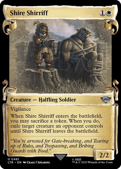 Shire Shirriff (Showcase Scrolls)