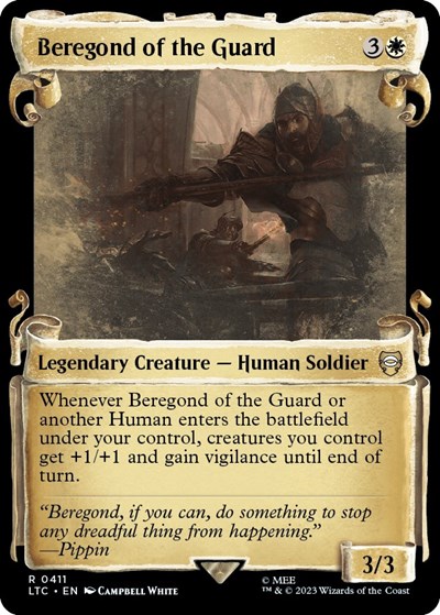 Beregond of the Guard (Showcase Scrolls)