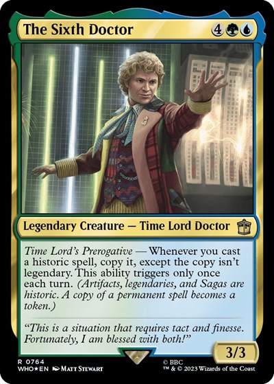The Sixth Doctor (Surge Foil)