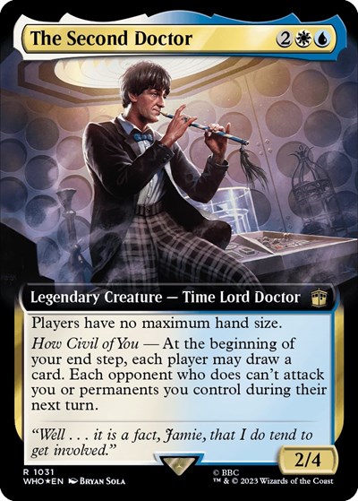 The Second Doctor (Extended Art) (Surge Foil)