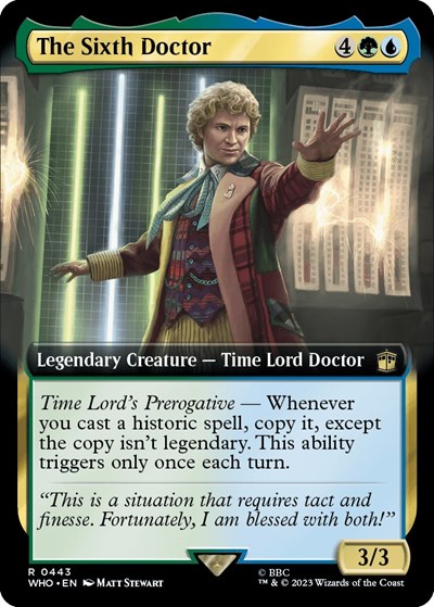 The Sixth Doctor (Extended Art)