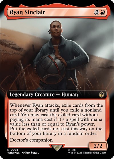 Ryan Sinclair (Extended Art) (Surge Foil)