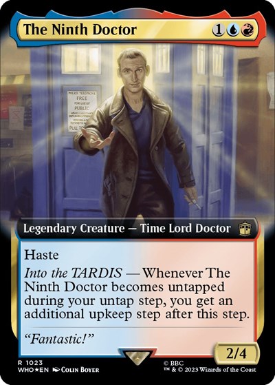 The Ninth Doctor (Extended Art) (Surge Foil)
