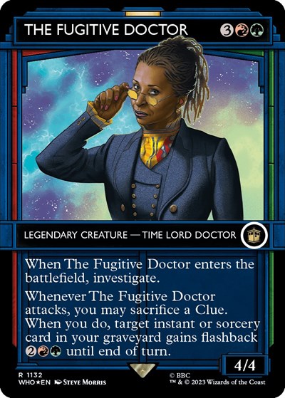 The Fugitive Doctor (Showcase) (Surge Foil)